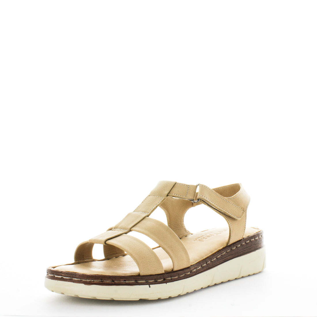 V717-STBANCY-BEIGE-36-192577-00 SOFT TREAD ALLINO Women's BANCY Sandals Beige Shoe 36EU - Image 1
