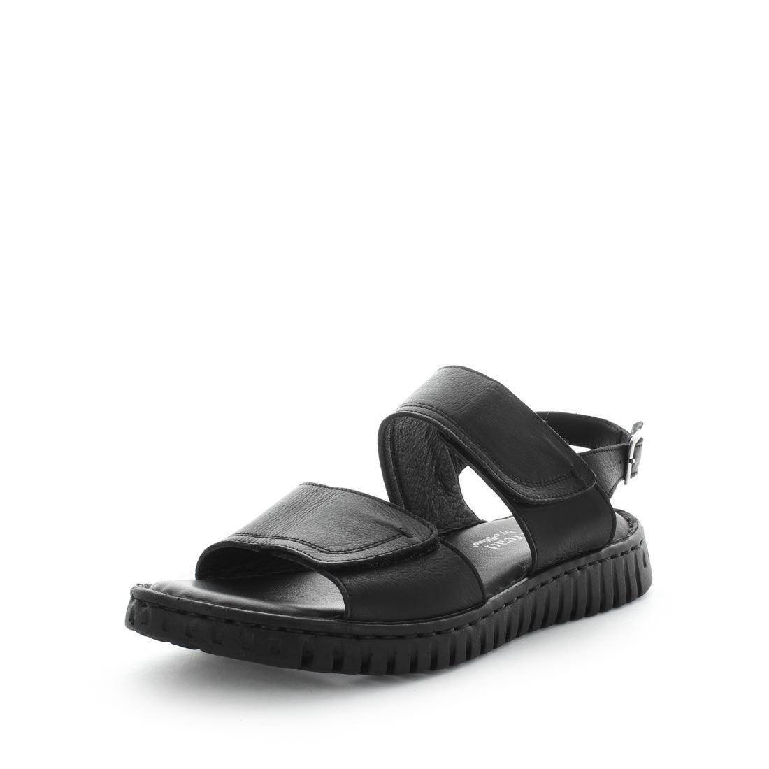 V717-STBANDIDA-BLACK-40-192876-00 SOFT TREAD ALLINO Women's BANDIDA Sandals Black Shoe 40EU - Image 1