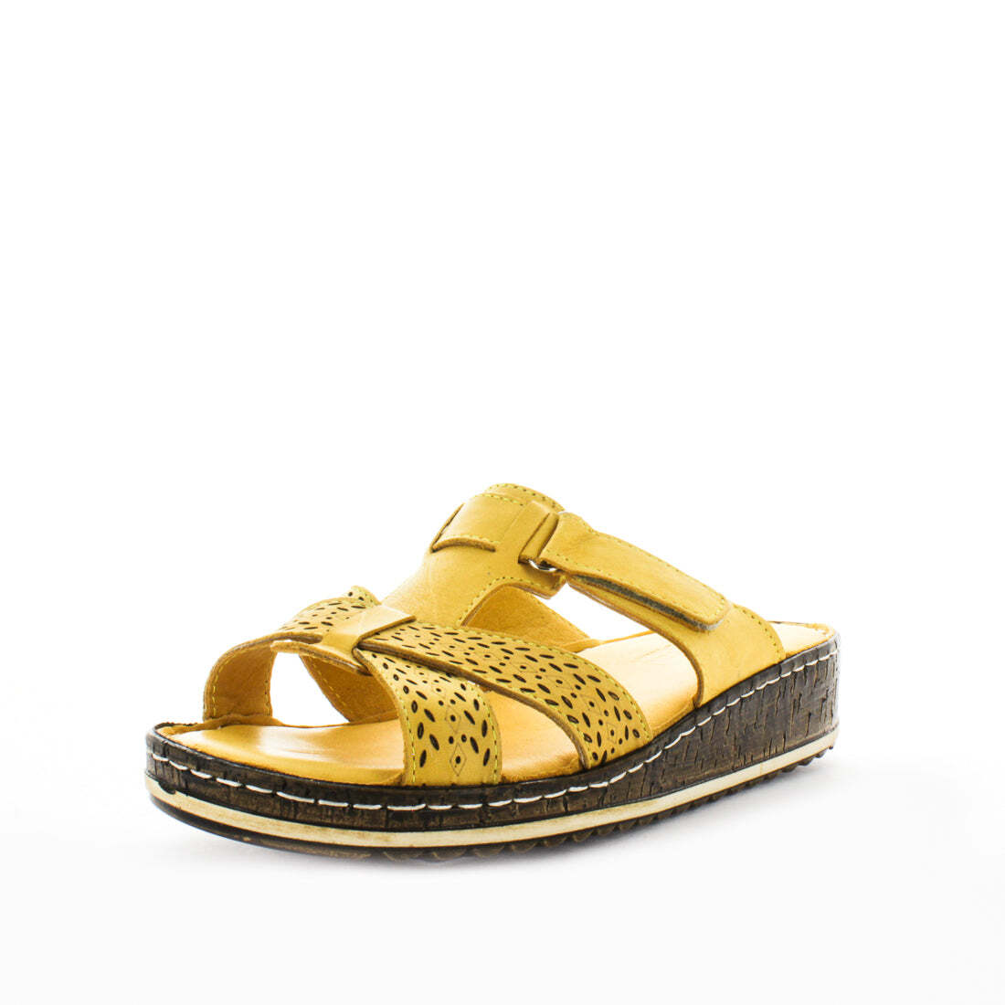 V717-STBANDREA-MUSTARD-41-193046-00 SOFT TREAD ALLINO Women's BANDREA Loafers / Slip ons Mustard Shoe 41EU - Image 1