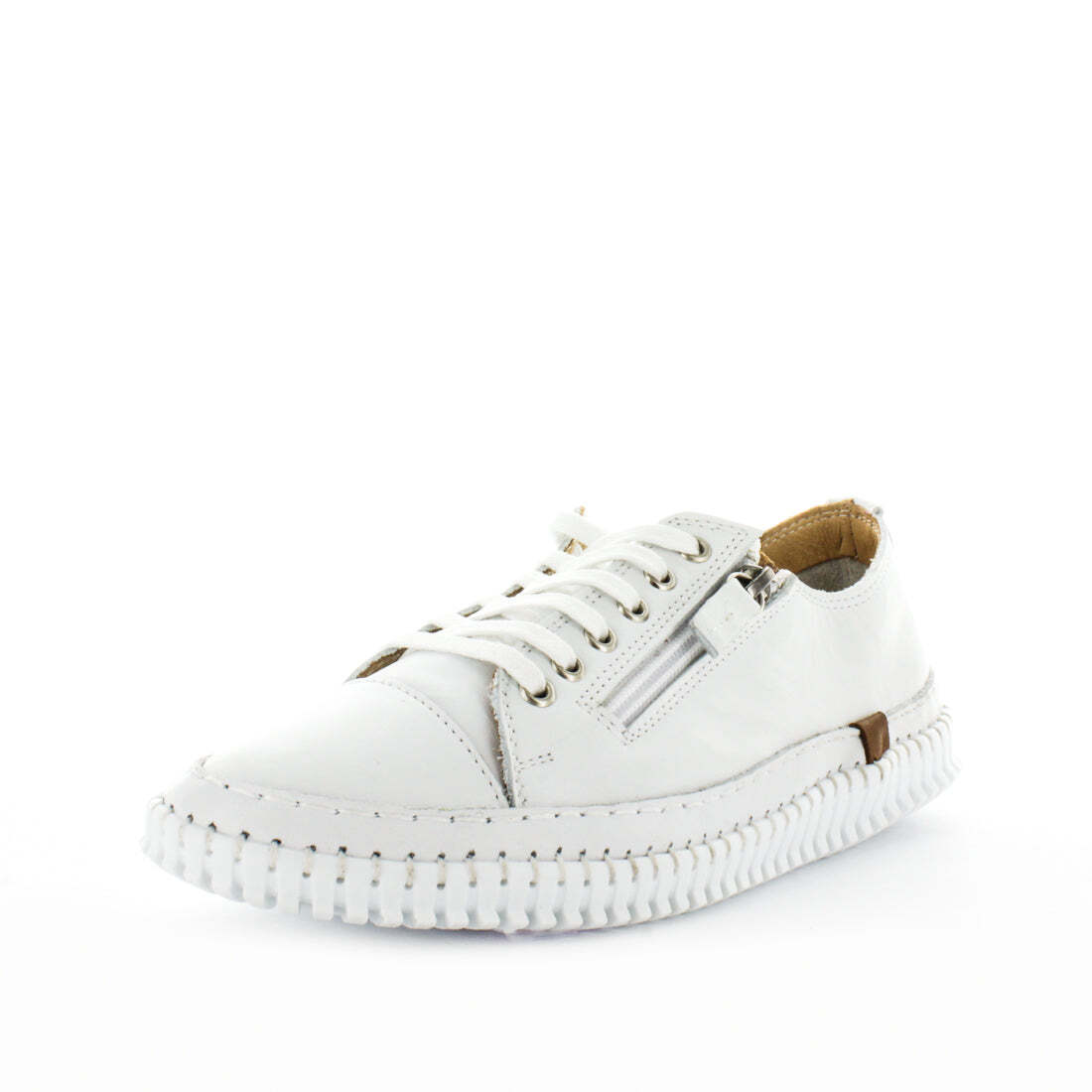 V717-STBANNAH-WHITE-38-193479-00 SOFT TREAD ALLINO Women's BANNAH Sneakers White Shoe 38EU - Image 1