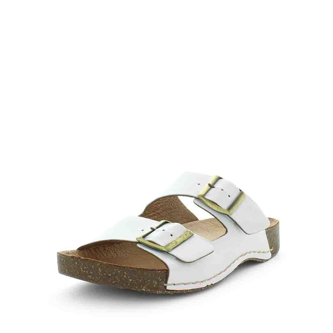 V717-STBRODIE-WHITESMOOTH-41-194166-00 SOFT TREAD ALLINO Women's BRODIE Sandals White Smooth Shoe 41EU - Image 1