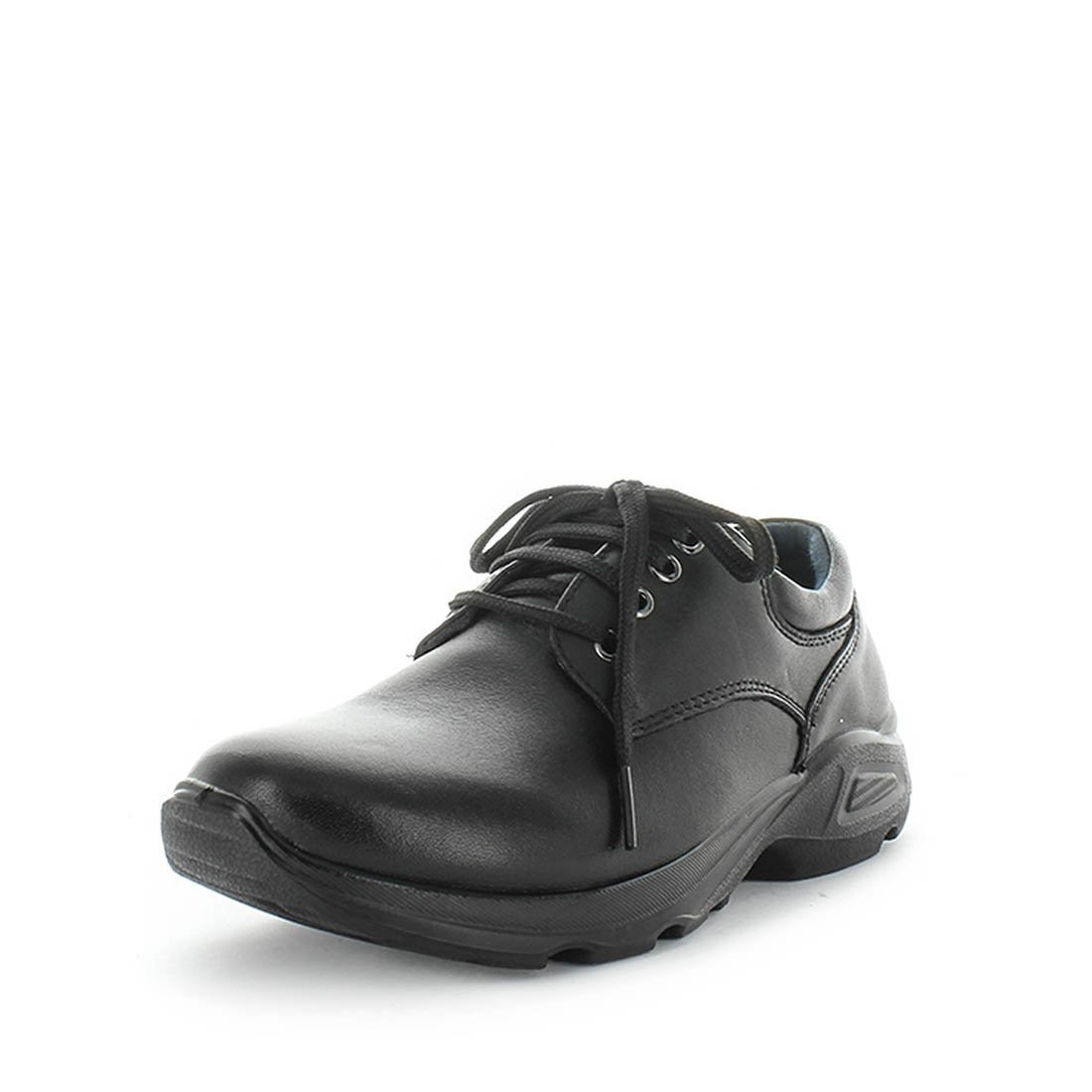 V717-WJORIE-BLACKSMOOTH-1-193614-00 WILDE SCHOOL Girl's JORIE School Black Smooth Shoe 1US - Image 1