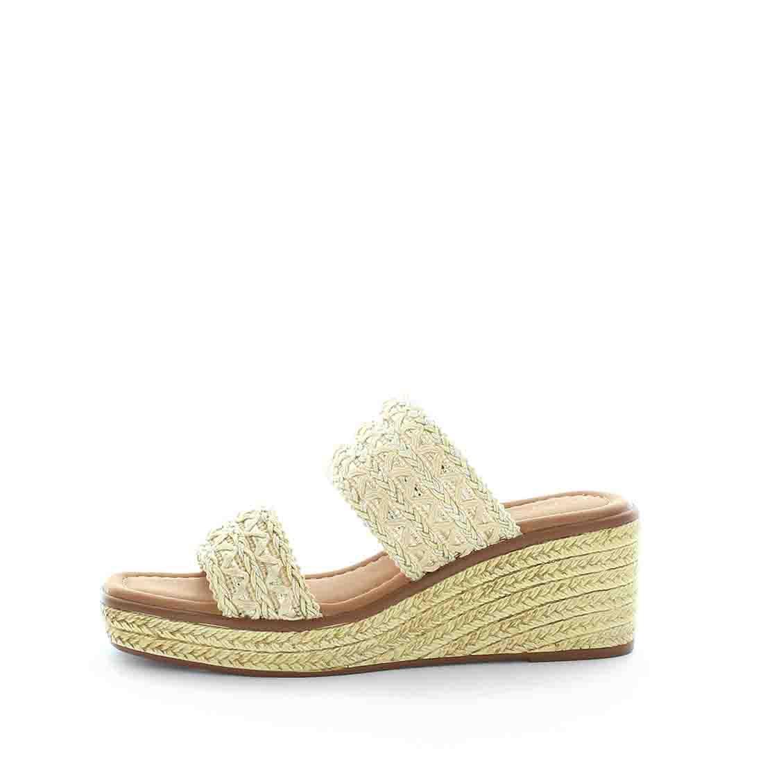 V717-WSILMA-GOLD-38-192460-00 WILDE Women's SILMA Wedges Gold Shoe 38EU - Image 1