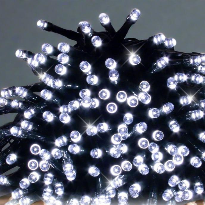 V720-XB4878-200176-05 600 LED Fairy Lights – Indoor & Outdoor Available in 3 Colors - Warm White - Image 1