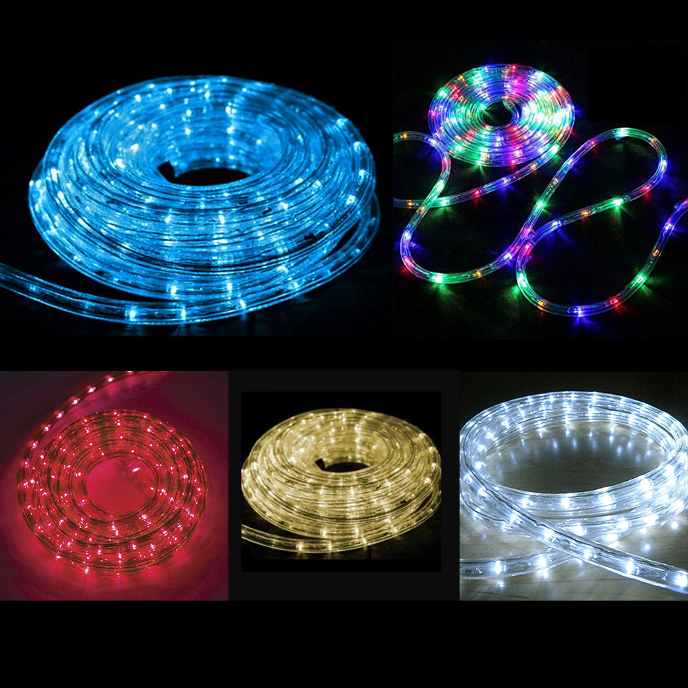 V720-XL0658C-200142-00 LED Ropelight 9m Flash Connectable available in 5 Colors - Cool White - Image 1