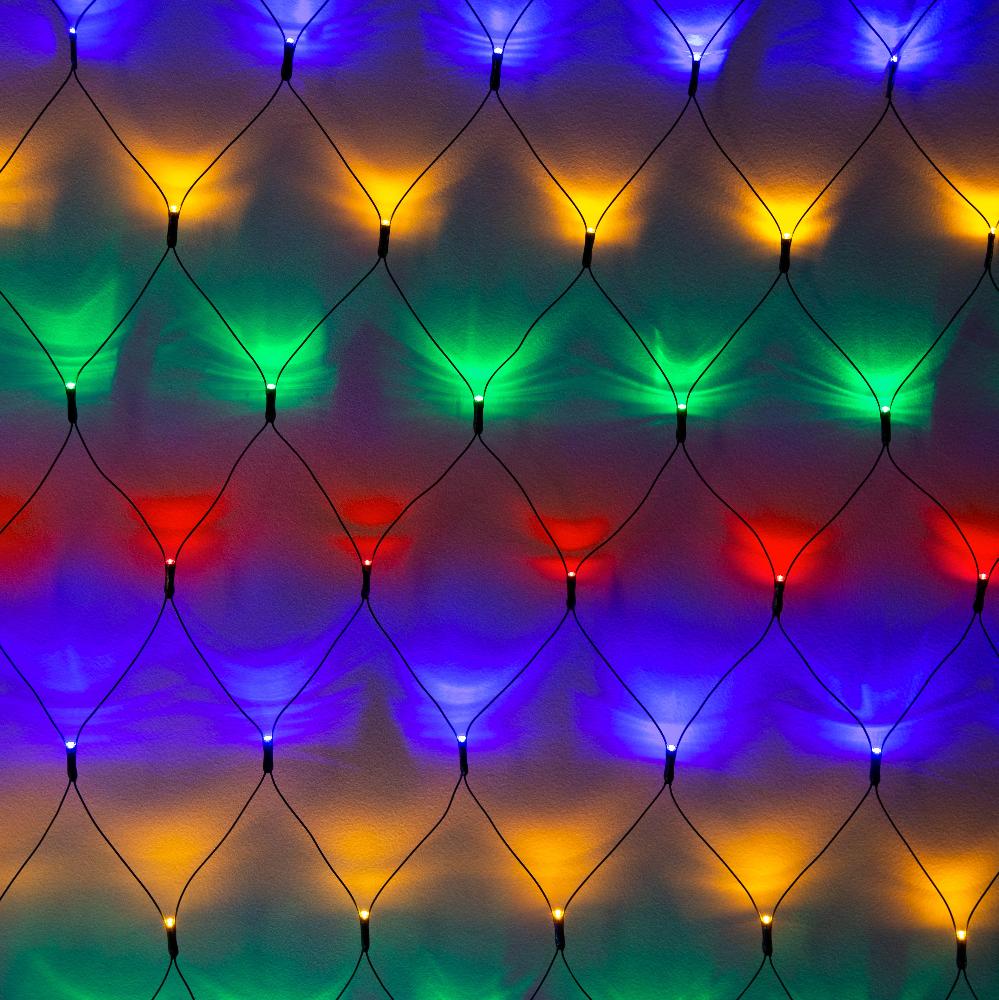 V720-XL0761C-200158-03 360 LED Net Lights Connectable available in 3 Colors - Cool Whi - Image 1