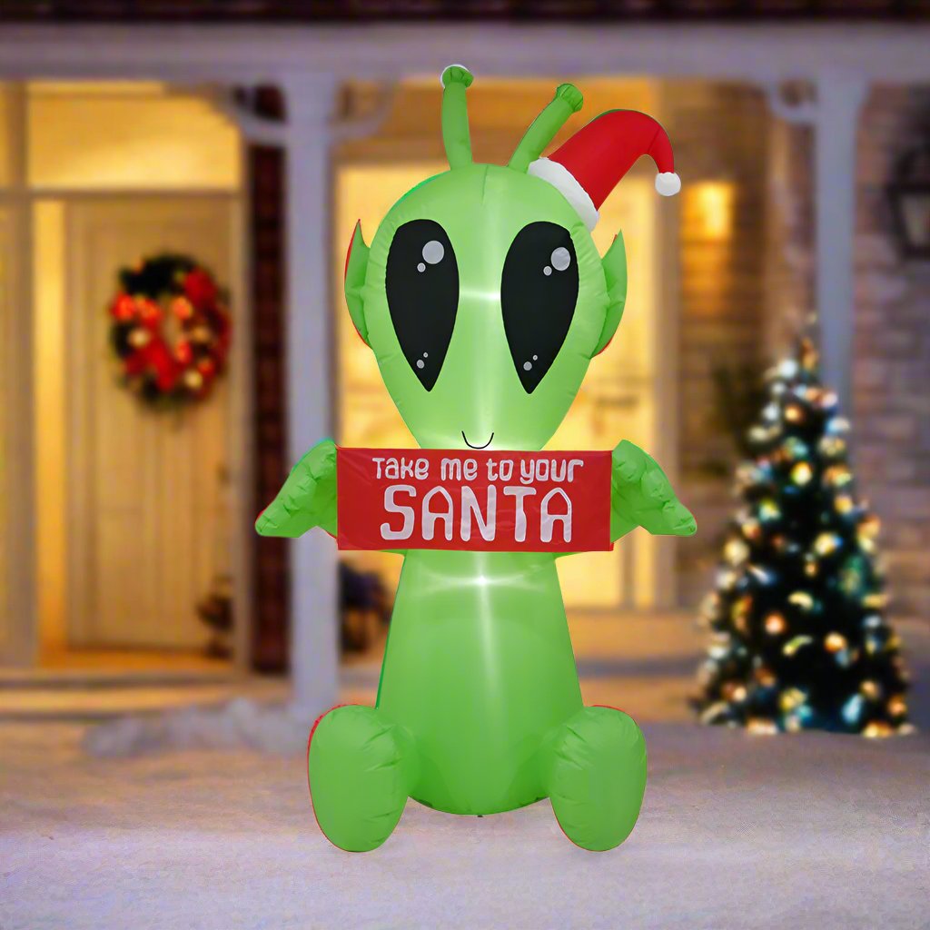 V720-XL1569-200239-00 Airpower Christmas Alien 210cm - Image 1