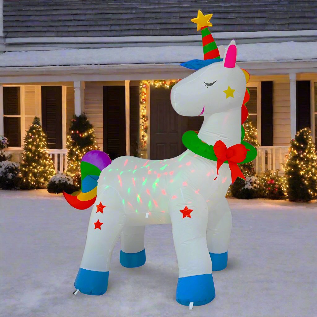 V720-XL1571-200237-00 Airpower Unicorn RGB Disco Light 180cm - Image 1