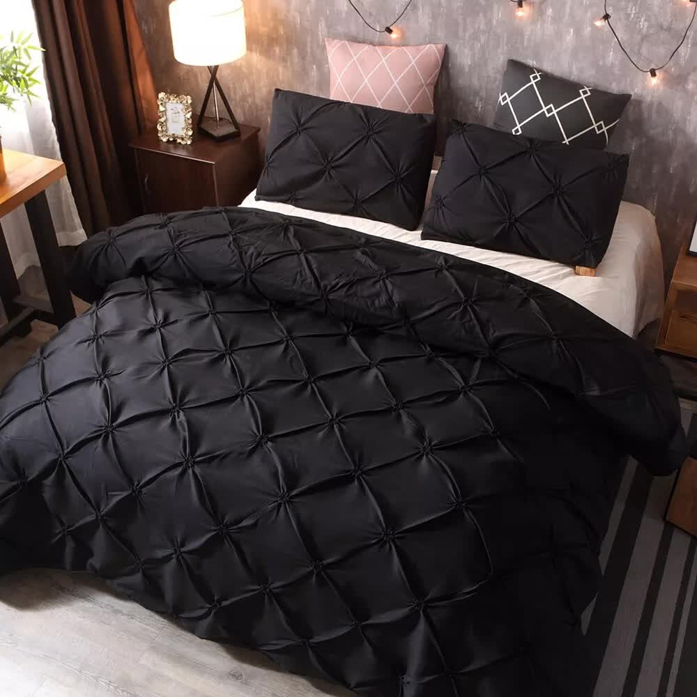 V745-AQ08162Q3-212744-00 Blissful Sleep Duvet Cover Set - Ultra Soft-Queen - Image 1