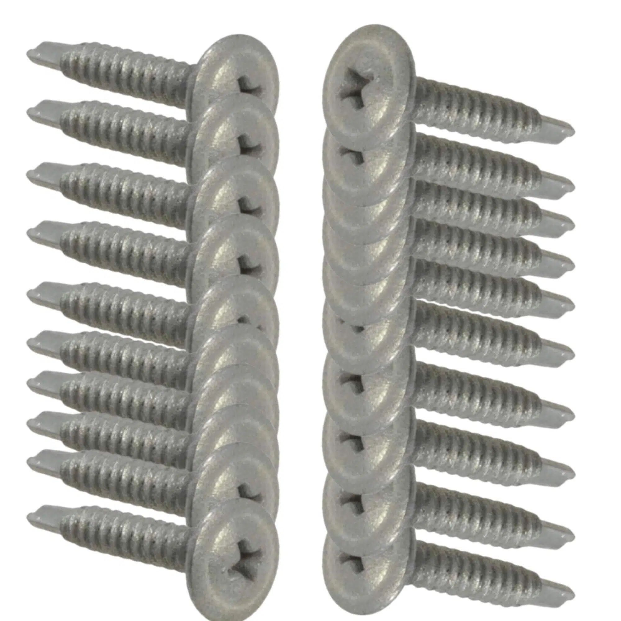 xr:d:DAEkD59r8M8:121,j:45264211447,t:23041601 Cement Sheet & Blueboard Green Wall Screws 20pc - Image 1