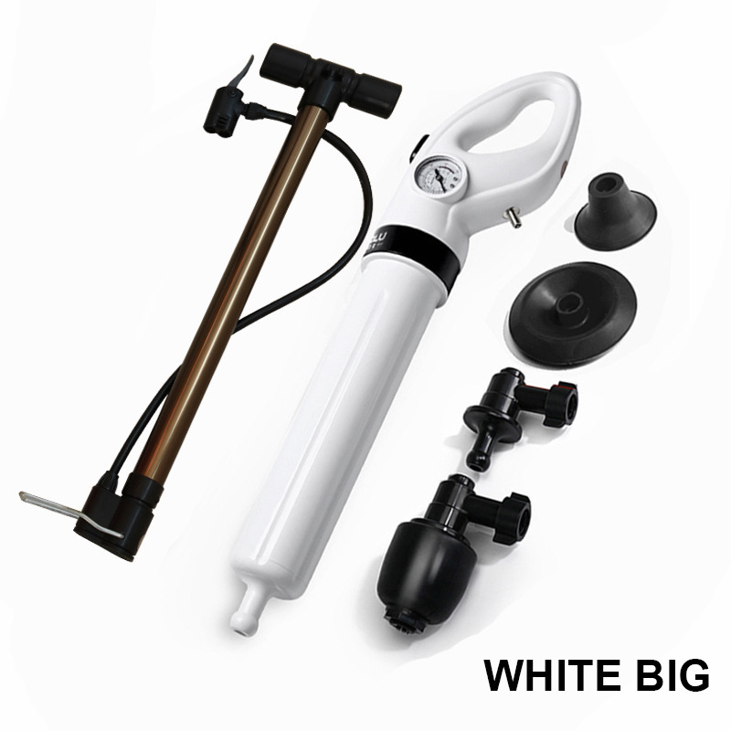 V888-ELOSUNG10374-205133-01 Powerful Air Drain Blaster Plunger for Toilet, Sink, and Floor Drains - Image 1