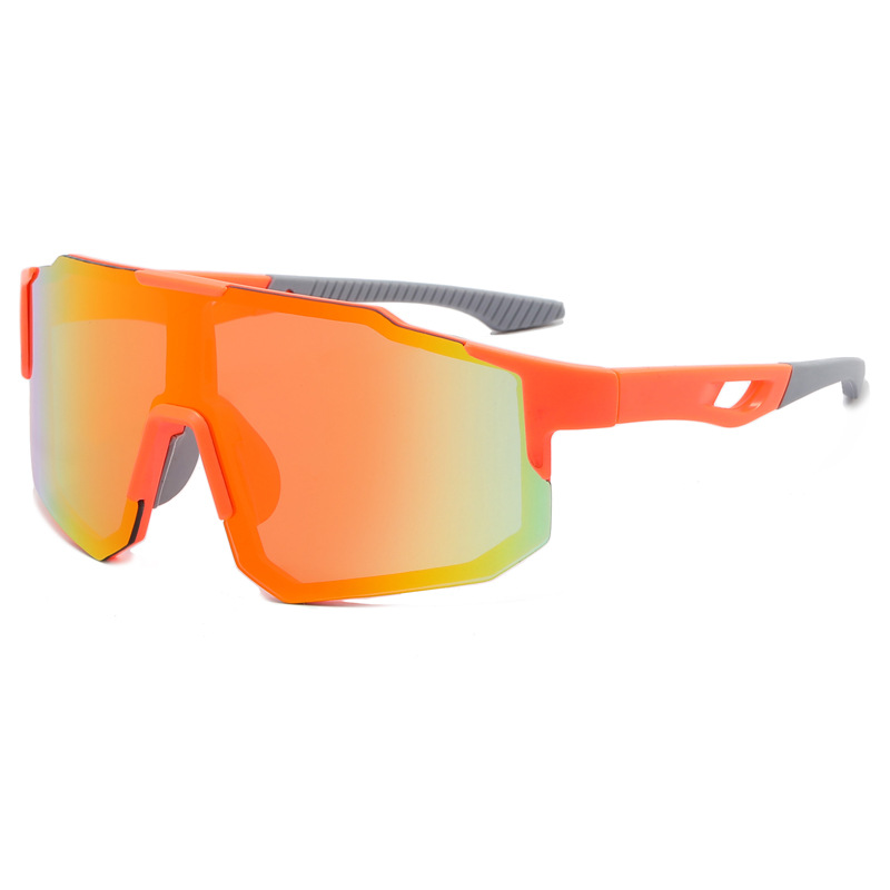 V888-ELOSUNG10616-205666-00 New sports sunglasses men's and women's cycling sunglasses dazzling sunglasses - Image 1