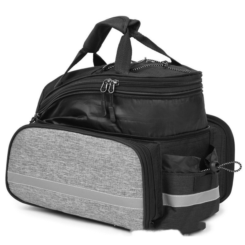 V888-ELOSUNG12517-212254-00 Insulated Bike Rear Rack Bag - Waterproof Storage Bag with Soft PE Padding for Cycling - Image 1