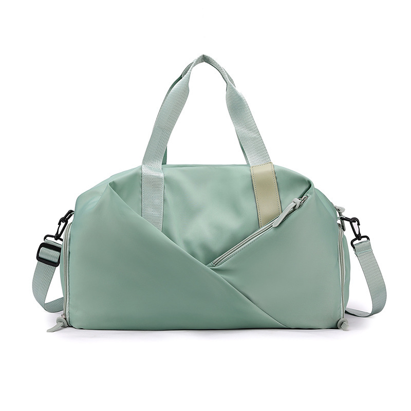 V888-ELOSUNG12919-213894-00 Green Stylish Gym Travel Bag with Shoe Compartment, Lightweight and Durable Design - Image 1