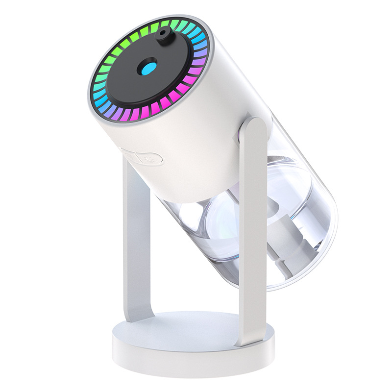 V888-ELOSUNG12932-214004-00 White Starry Night Projector Humidifier - Night Light with Romantic Mist Effect - Image 1