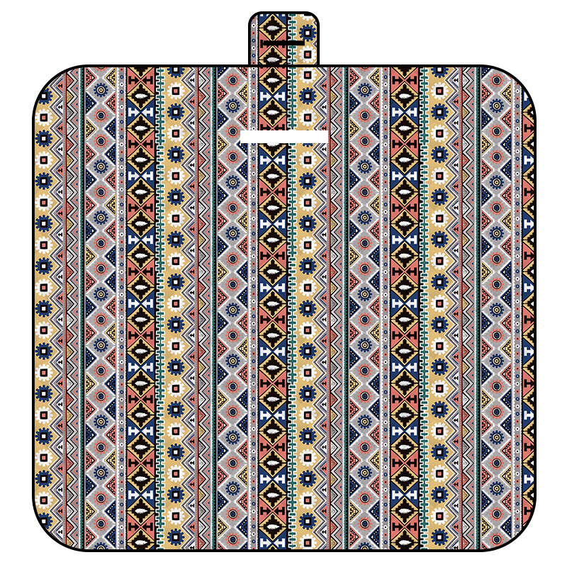 V888-ELOSUNG15050-211885-00 Thickened Waterproof Picnic Blanket - Portable Outdoor Beach Mat for Camping and Hiking 150*200cm(Bordeaux) - Image 1