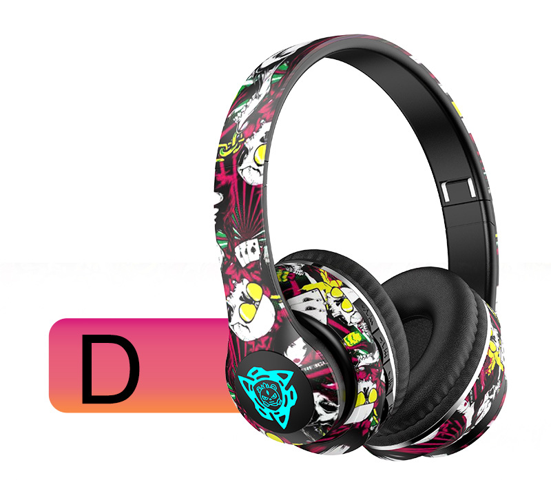 V888-ELOSUNG15075-211974-00 Wireless Bluetooth Headphones - Stylish Over-Ear Design with Long Battery Life, Hi-Fi Sound, and Universal Compatibility (colour D) - Image 1