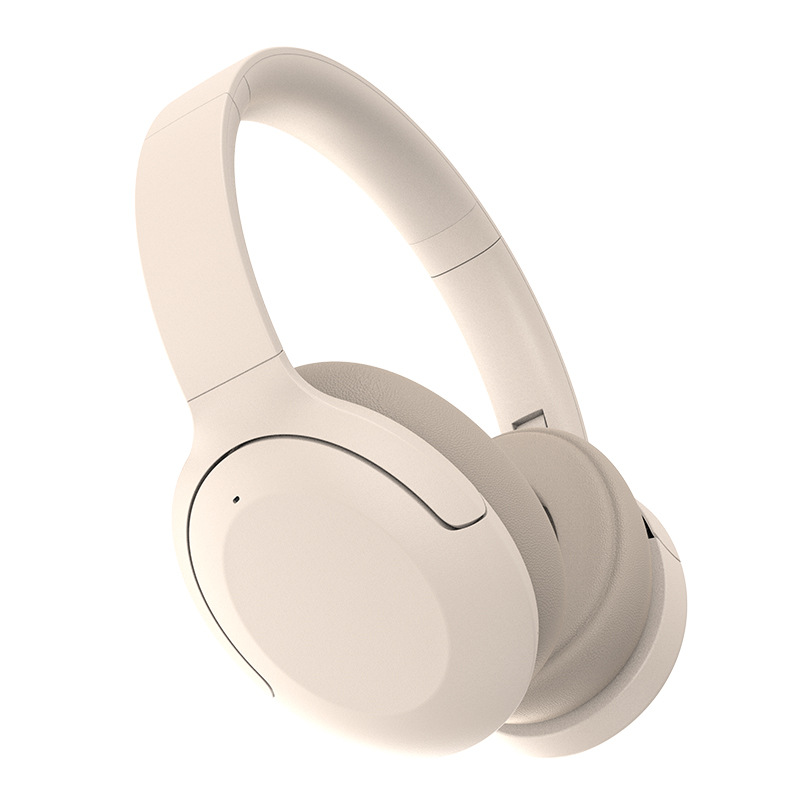 V888-ELOSUNG15077-211960-00 Khaki P3965 Foldable Bluetooth 5.3 ANC Wireless Over-Ear Headphones with Noise Cancellation - Image 1