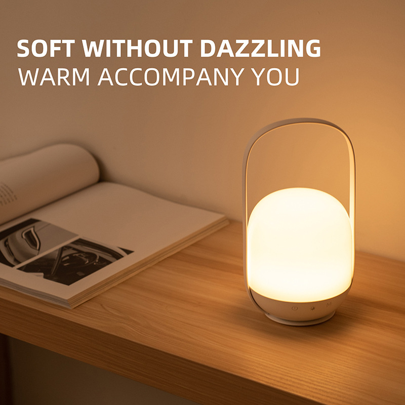 V888-ELOSUNG15452-213753-00 Portable LED Night Light with 16 Colors, 4 Dimming Modes, and Remote Control - Image 1