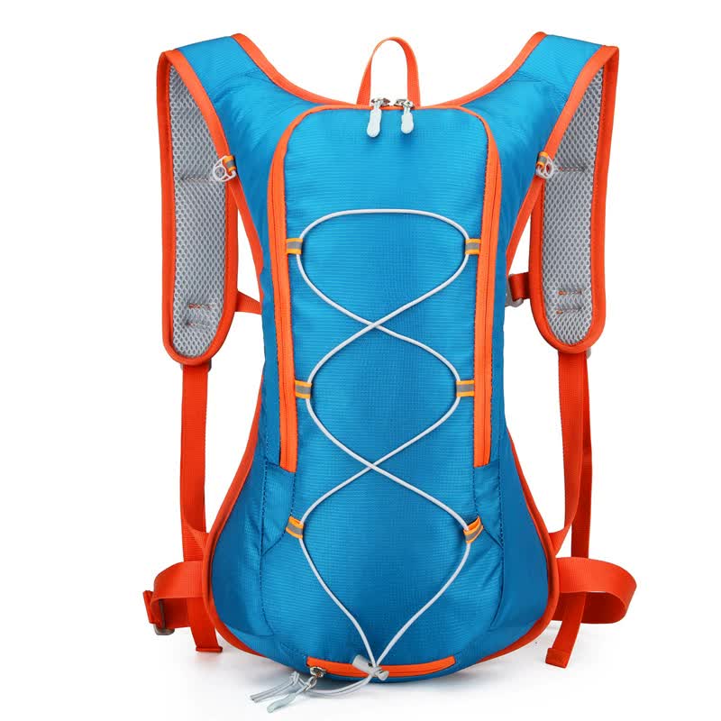 V888-ELOSUNG15930-216528-00 Blue Outdoor Sports Hydration Backpack for Running, Hiking, and Cycling - Lightweight and Waterproof - Image 1