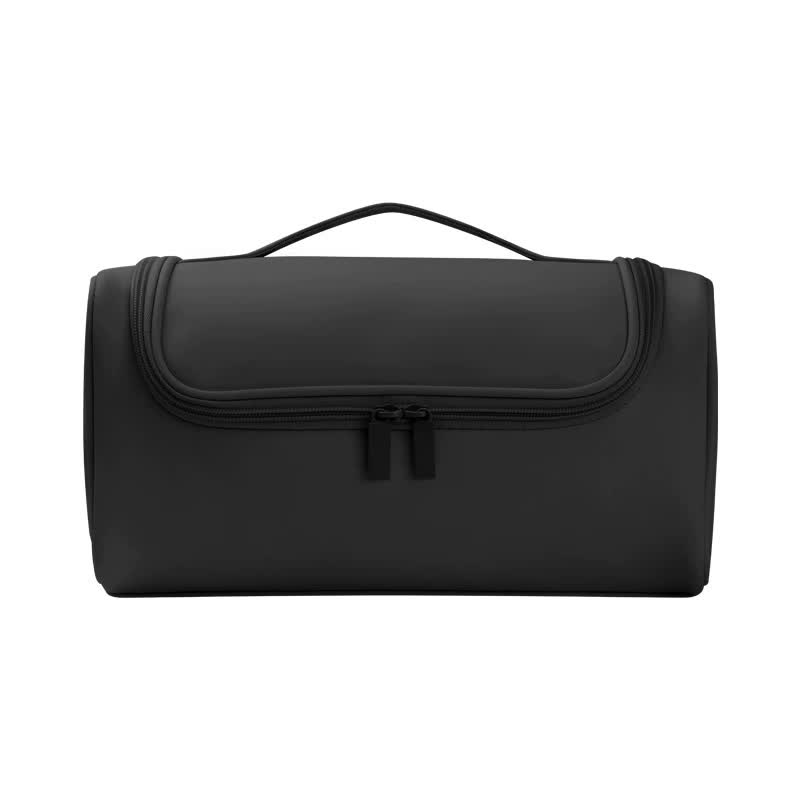 V888-ELOSUNG16229-215222-00 Black Portable Hair Styling Tool Organizer - Travel Storage Bag with Compartments - Image 1