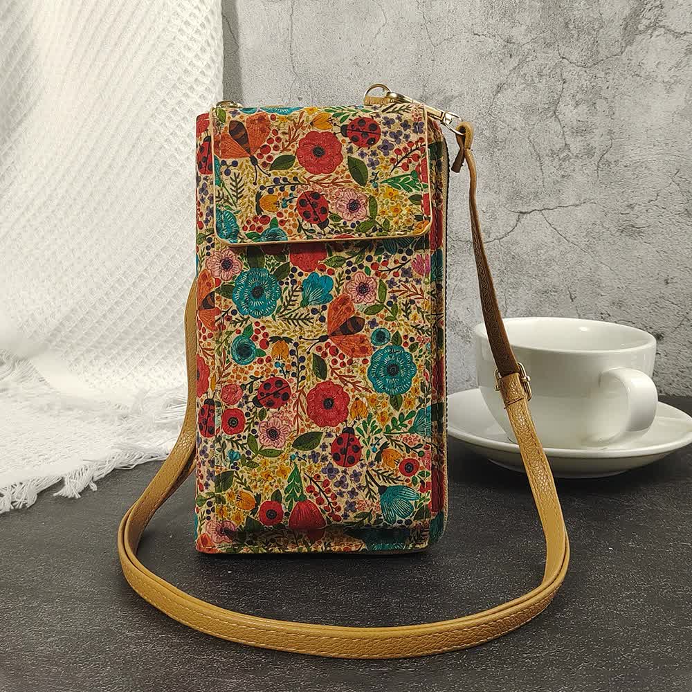 V888-ELOSUNG16312-215745-00 G Elegance Vintage Bohemian Style Wallet with Multi-Compartment Design - Large Capacity Zipper Clutch for Women - Image 1