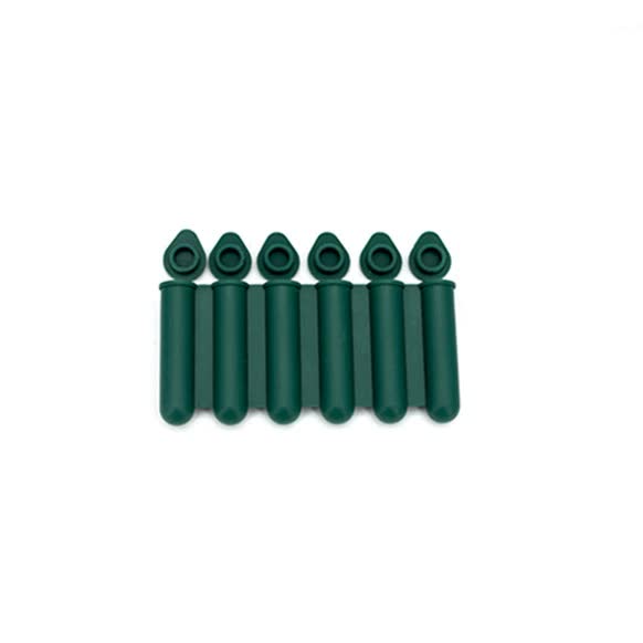 V888-ELOSUNG16347-215847-00 Green Reusable Silicone Ice Stick Mold - 10-Piece Set for Drinks and Bottles (6 x 1.2 cm per Stick) - Image 1