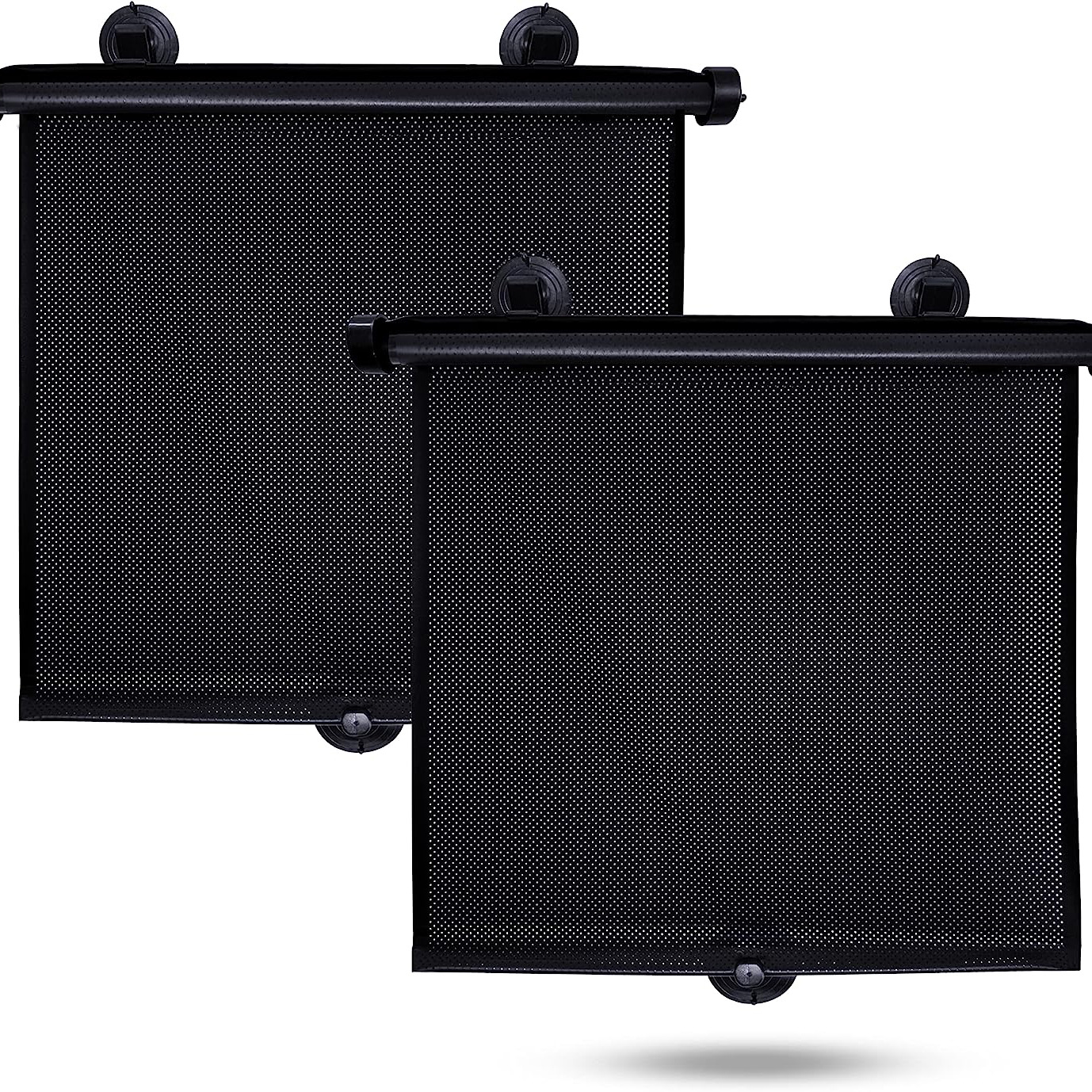 V888-ELOSUNG16509-216355-00 2 PCS Car Side Window Sunshade Protector, UV Protection and Heat Blocker 40x45cm - Image 1