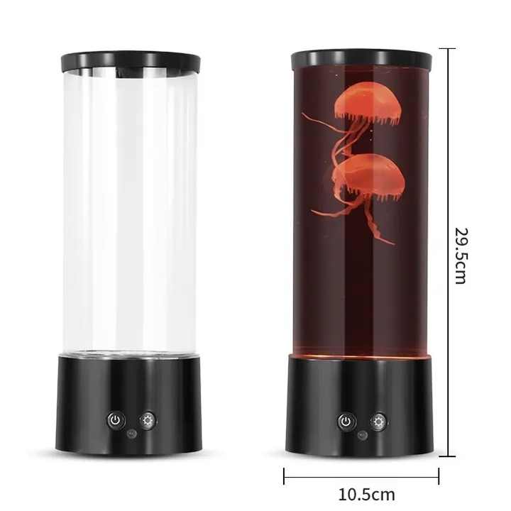 V888-ELOSUNG17075-214638-00 LED Jellyfish Lamp - Creative Night Light for Bedroom and Children's Room - Image 1