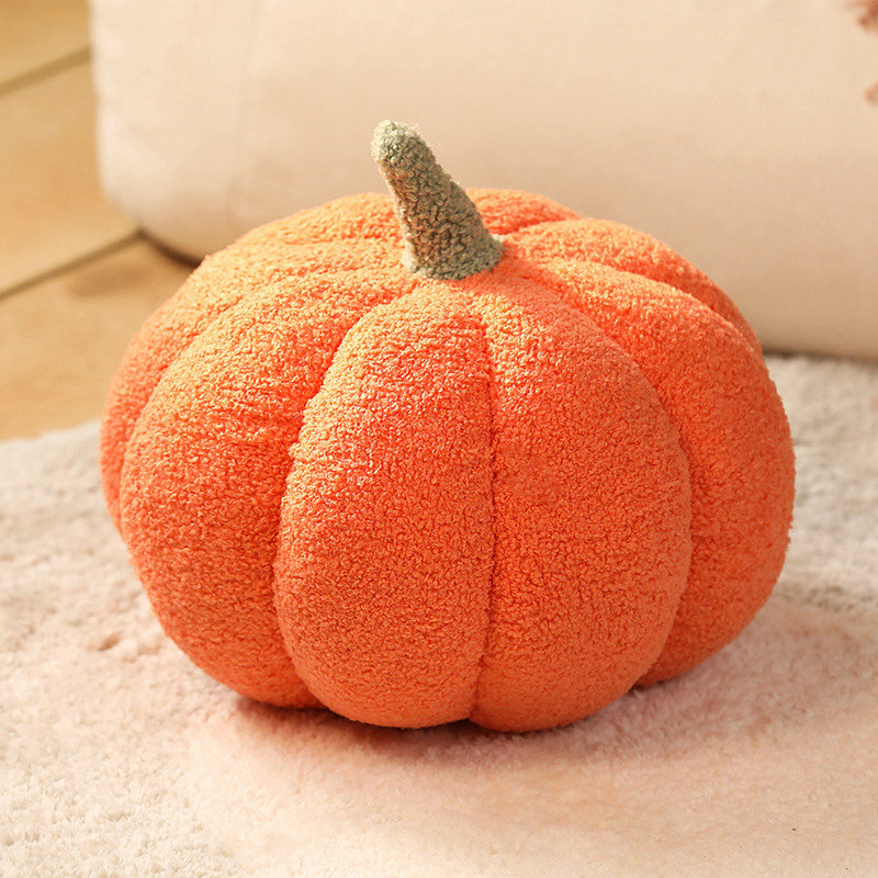 V888-ELOSUNG19074-225785-00 Orange 2-PCS 30cm Creative Plush Pumpkin Pillow for Sofa, Window Seat & Living Room Decoration - Image 1