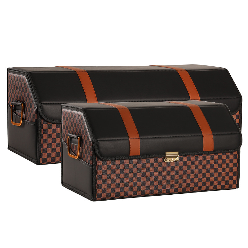 V888-ELOSUNG19564-202503071548-00 Extra Large Sporty and Stylish Foldable Car Trunk Storage Box - Large Capacity Insertable Rear Organizer - Image 1