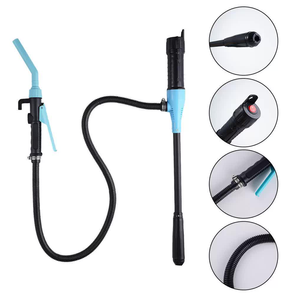 V888-ELOSUNG20364-226720-00 Portable Electric Oil Pump with Handle for Easy Use - Ideal for Cars, Boats, and More - Image 1