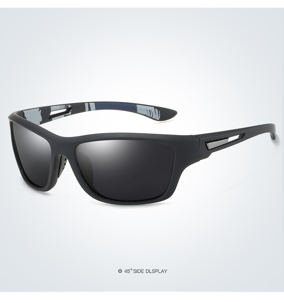 V888-ELOSUNG20782-202503041235-00 2 pcs Stylish Polarized Sports Sunglasses - UV Protection, Lightweight, Ideal for Fishing & Outdoor Activities - Image 1