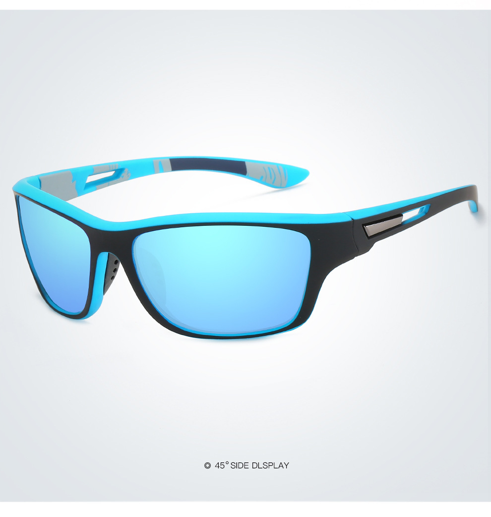 V888-ELOSUNG20783-202503041235-00 2 pcs Stylish Polarized Sports Sunglasses - UV Protection, Lightweight, Ideal for Fishing & Outdoor Activities - Image 1