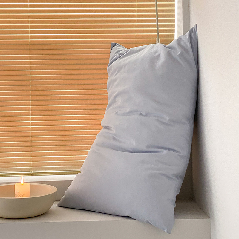 V888-ELOSUNG21526-202503031019-00 Light Blue 100% Cotton Pillowcase Set - Envelope Closure(without pillow core) - Image 1