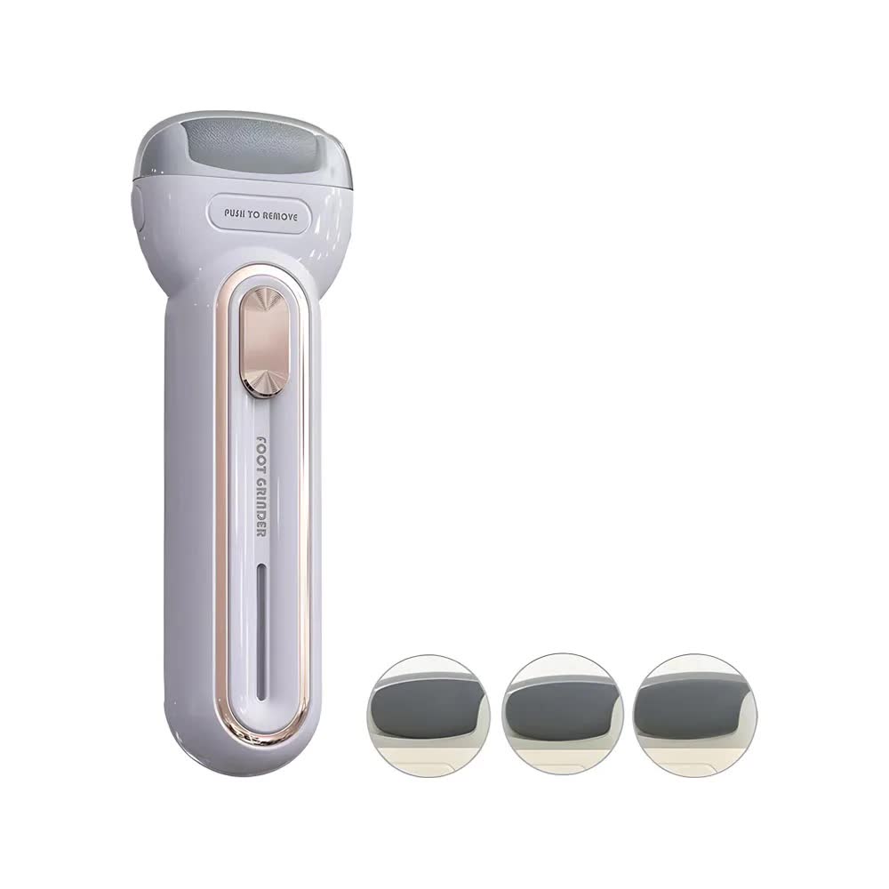 V888-ELOSUNG21968-202503181031-00 Light Purple Electric Foot Grinder with USB Charging - Dual-Speed Callus Remover for Smooth, Exfoliated Feet - Image 1