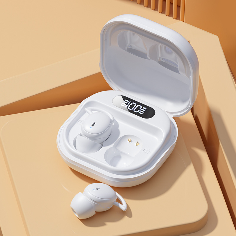 V888-ELOSUNG22205-202503211532-00 White Sleep Earphones - Ultra-Comfortable Mini In-Ear Headphones - Image 1