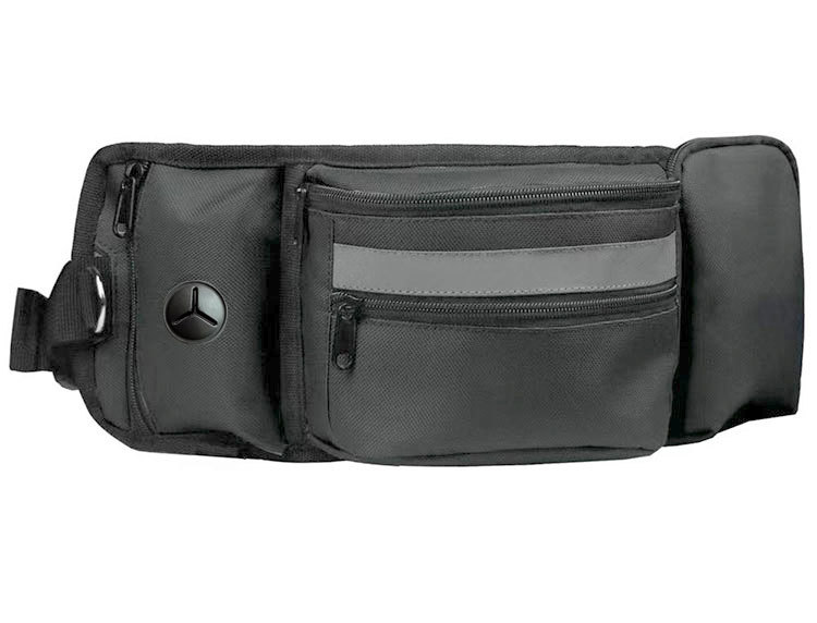 V888-ELOSUNG22805-202504031722-00 Multi-Function Dog Training Belt Bag with Water Bottle Holder - Black - Image 1