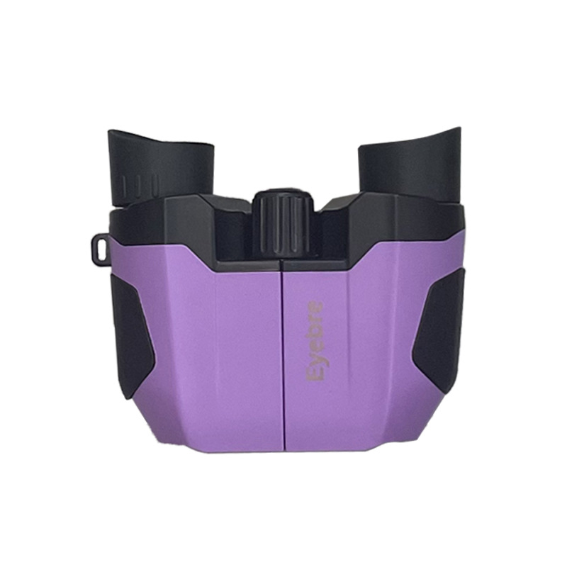V888-ELOSUNG24178-202503251540-00 Purple (matte finish) 10x22 Kids Binoculars - Multi-Color Compact High-Definition Telescope for Outdoor Adventures & Concerts - Image 1