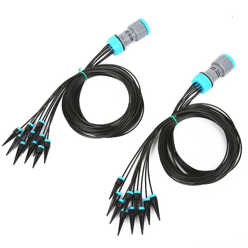 V888-ELOSUNG24598-202504141715-00 2 Pcs 10-Piece Slow Drip Watering Kit - 160cm Tube Length for Potted Plants, Succulents & Indoor Gardening - Image 1