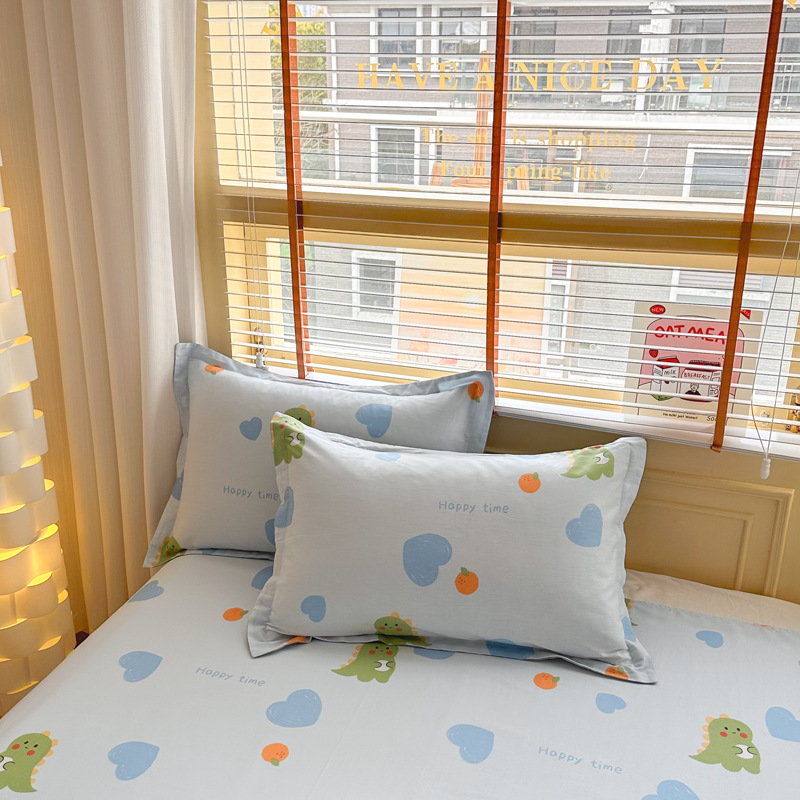 V888-ELOSUNG24854-202504211211-00 Dragon 100% Cotton Pillowcase Set (Pack of 2) - Breathable Standard Size 48x74cm Pure Cotton Pillow Covers - Image 1