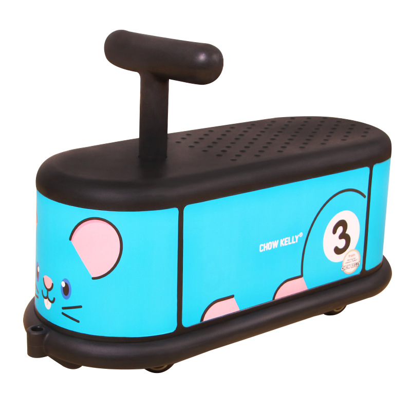 V888-ELOSUNG24921-202504211317-00 Mouse Quiet Ride Twist Car for Toddlers - Fun Wiggle Ride-On Toy - Image 1