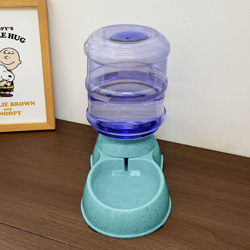 V888-ELOSUNG25099-202504141337-00 Blue Automatic Pet Feeder and Drinker Combo for Cats and Small Dogs - 2 in 1 Detachable Design - Image 1