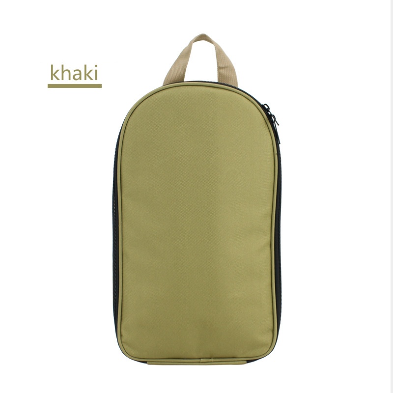 V888-ELOSUNG25217-202504211245-00 Portable Kitchen Utensil Storage Bag - Lightweight Organizer for Camping and Outdoor Cooking, Khaki - Image 1