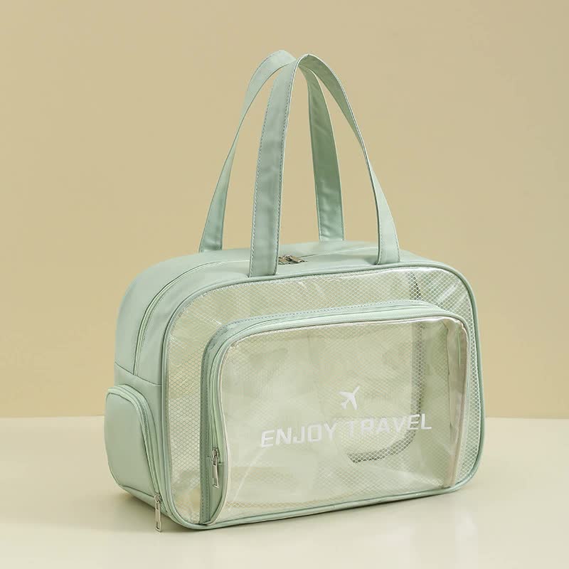 V888-ELOSUNG25293-202504211345-00 Waterproof beach bag with wet and dry separation, gym and swim storage bag, toiletries and cosmetic bag for swimsuits and goggles (green has shoe compartment) - Image 1