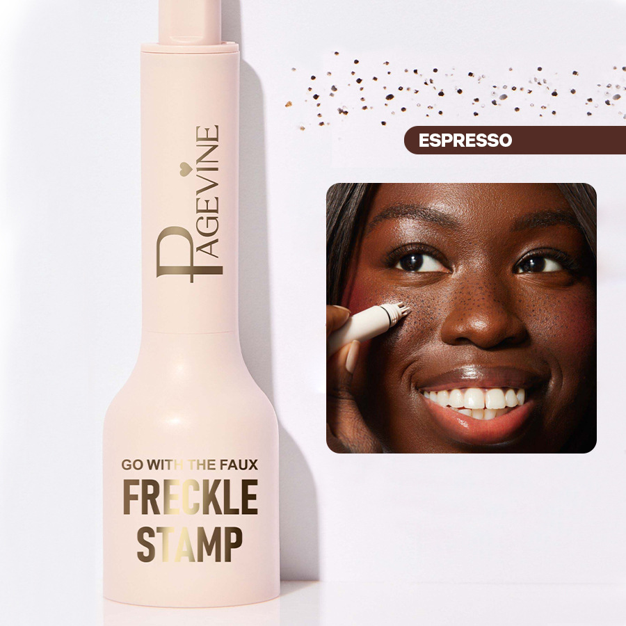 Effortless Faux Freckle Stamp Pen - Natural Looking Freckle Clusters in Seconds(ESPRESSO)