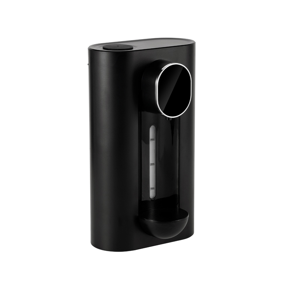 V888-ELOSUNG25833-202505131940-00 Smart Automatic Mouthwash Dispenser - Wall-Mounted, 3 Adjustable Levels, LED Display & Magnetic Cups(Black) - Image 1