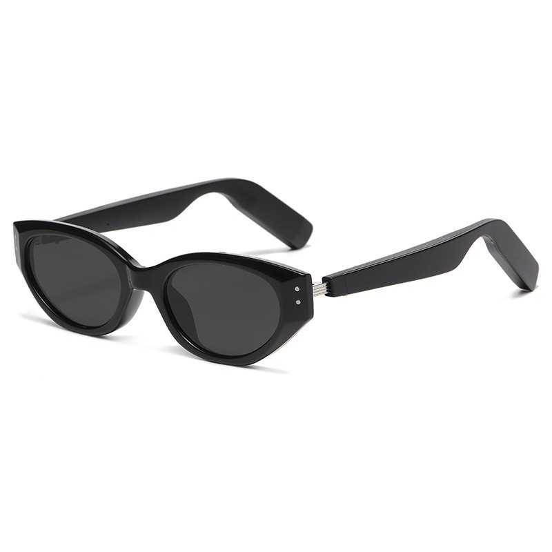 V888-ELOSUNG26508-202504291525-00 Black Women's Fashion Bluetooth Music Sunglasses - UV Protection Glasses with Speaker - Image 1