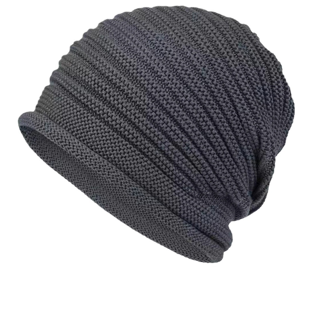 V888-ELOSUNG26635-202505131732-00 Gray Warm & Stylish Women's Knitted Beanie Hats (3-Pack) - Perfect for Cold Weather Comfort - Image 1