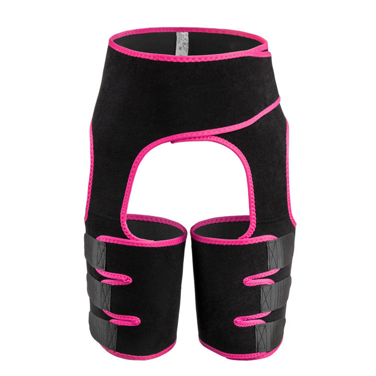 V888-ELOSUNG26703-202505131825-00 Pink Women's 3-in-1 Body Shaper: Waist Cincher, Thigh Slimmer, Glute Lifter - Workout Gear (Size : S/M) - Image 1